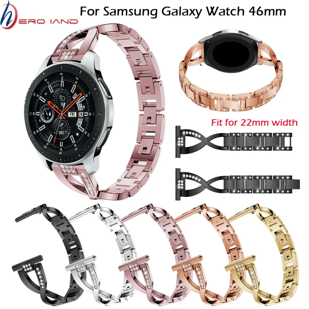 22 мм ремешок для часов из нержавеющей стали Samsung Gear S3 Frontier классический