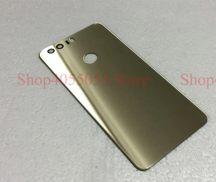 Оригинальная панель Задняя стеклянная крышка для Huawei Honor 8 задняя батарейного