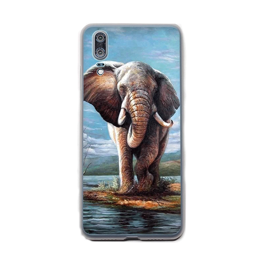 Чехол Desxz для P Smart P8 P9 P20 P10 Pro Lite Plus MINI жесткий чехол Elephant2 | Мобильные телефоны и