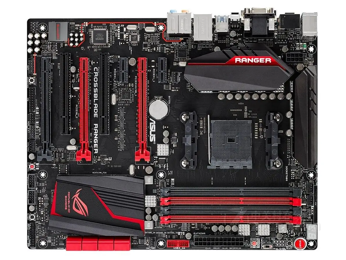 ASUS CROSSBLADE RANGER A88X настольный компьютер ROG игровая доска FM2 + 90% новый|Материнские