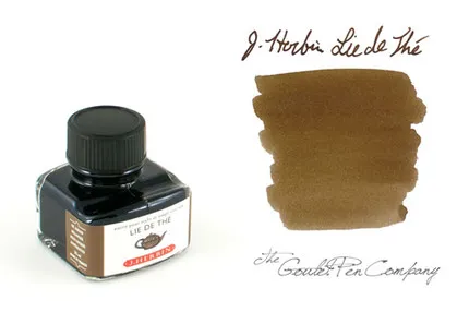 Франция J. HERBIN D Серия чернил не углеродистая не блокирующая ручка гладкое письмо цвет краситель чернила - Цвет: 12