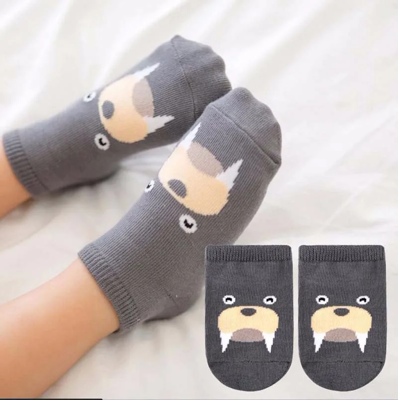 Прозрачные унисекс детские носки носки-тапочки для мальчиков и девочек