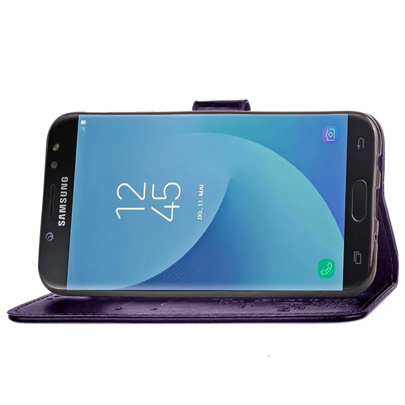 Для Funda samsung Galaxy J5 чехол J530 J530F чехол мягкий силиконовый задний кожаный флип-чехол для телефона для Coque samsung J5 чехол