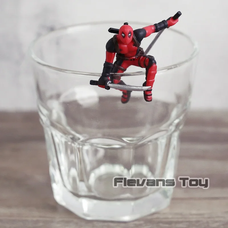 PUTITTO серии X-Men Дэдпул мини ПВХ Фигурки игрушки Кубок декоративные куклы 5