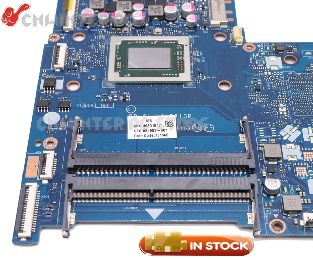 NOKOTION 854958-001 854958-601 для hp 15-B 15-BA Материнская плата ноутбука A10-9600P Процессор DDR3 BDL50 LA-D713P
