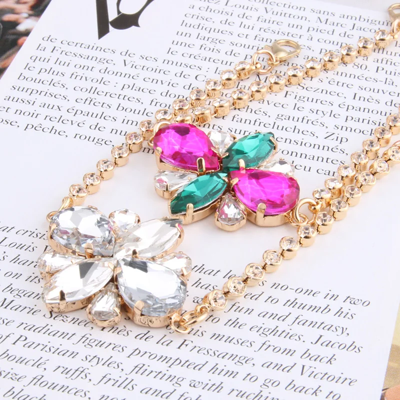 Браслеты NeeFuWoFu с кристаллами регулируемые браслеты из дерева в богемном стиле