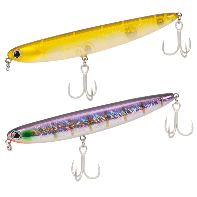 

Приманка-карандаш Tsurinoya DW27, 110 мм, 13 г, 1 шт., приманка в виде гольяна, искусственная приманка, топвотер, приманка, рыболовные аксессуары