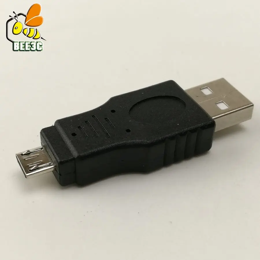 USB адаптер Micro папа к 2 0 Мужской Разъем конвертер Черный 300 шт|usb 2.0|usb 2.0 ausb a |