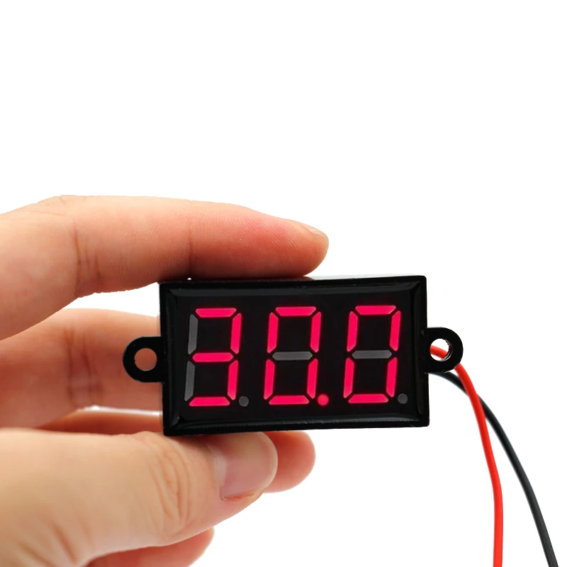 0 56 дюймовый точный переменной мотор светодиодный цифровой вольтметр тестер