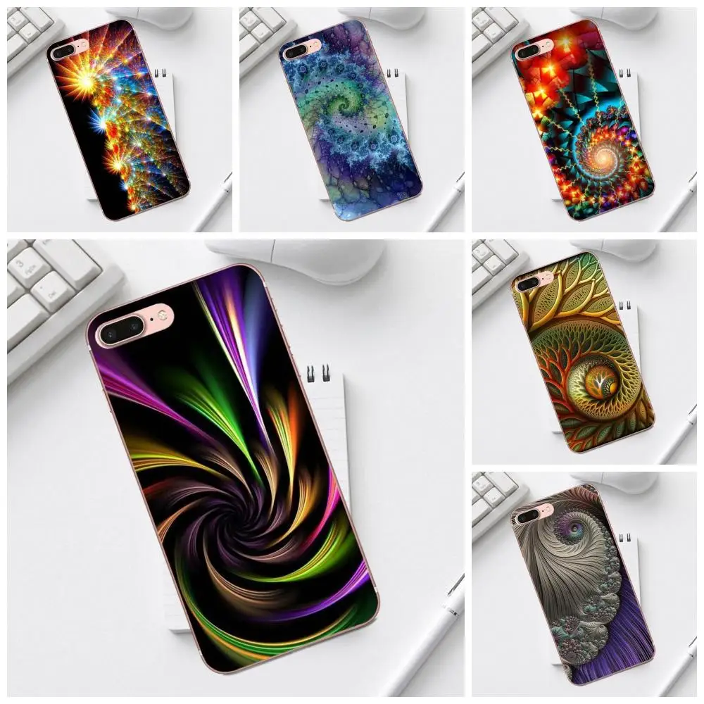 Фрактальный художественный спиральный математический Фибоначчи для Galaxy Alpha Core