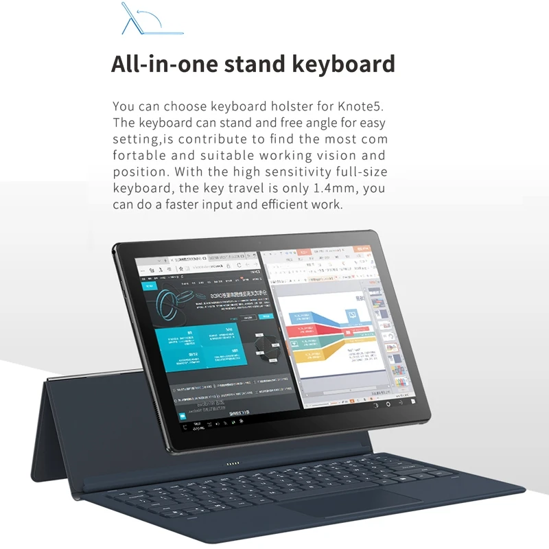 ALLDOCUBE KNote 5 11.6 inch Windows 10 Tablet PC 4GB RAM 64GB ROM 4000mAh Intel Gemini Lake N4000 Quad Core 1920 x 1080 Metal | Компьютеры