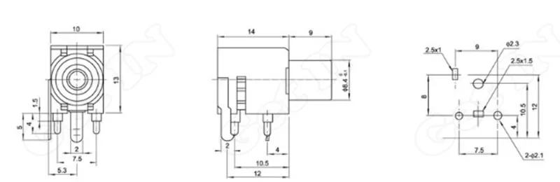 10 шт.-300 шт. разъёмы для аудио-и видеокамер | Обустройство дома