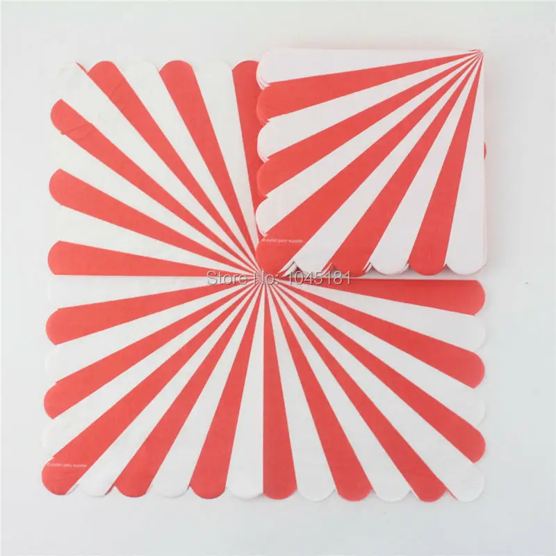 Ipalmay винтажные Ретро Красные фотообои свадебные бумажные салфетки для детей на