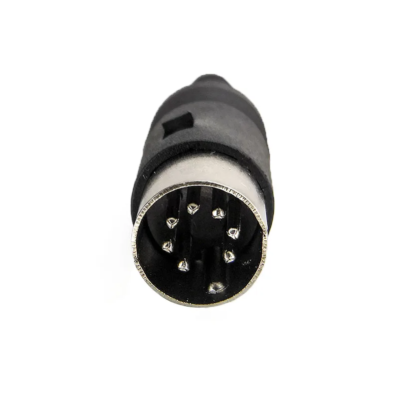 3 шт./партия JR3970 DIN 3/4/5/6/7/8 Pin-код S-Тип мужского и женского пола Мощность штекерные соединители холодной Давление Джек пайки Пластик клавиатура - Цвет: 7 PinMale