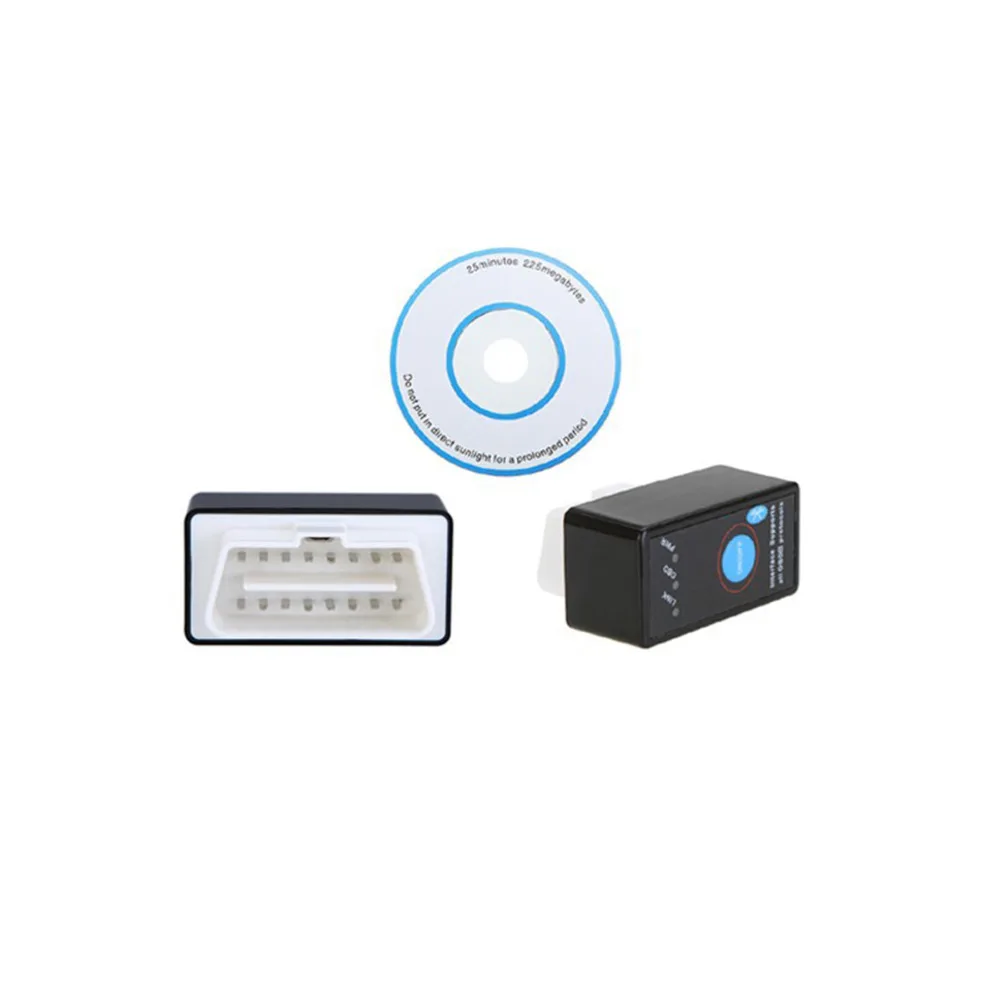Mini Bluetooth ELM327 V2.1 OBD2 II Adapter Diagnostic Scan Tool OBD 2 Scanner Automotive Escaner Automotriz |
