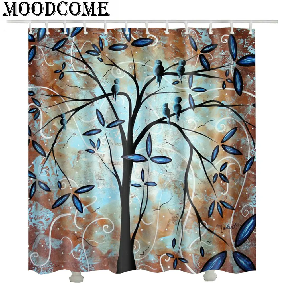 Новинка 2017 занавеска для душа с черепом душевая деревом орелом s