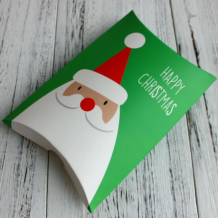 200 шт новые рождественские подарки упаковка коробки конфеты упаковочная коробка