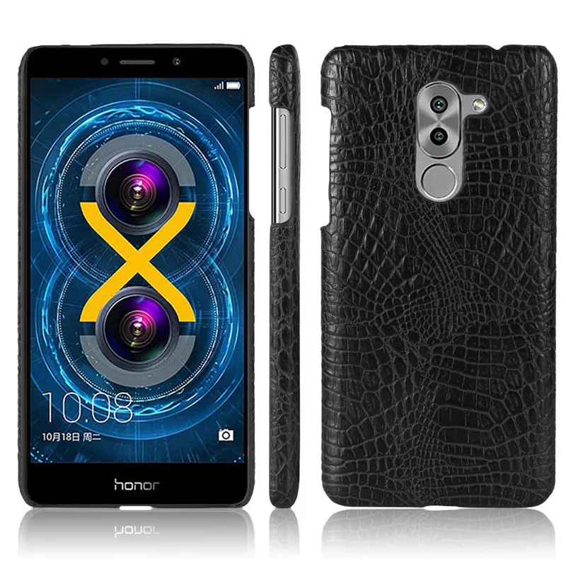 HOTSWEI чехол для Huawei Honor 7A 7C 7X 5A 6A 6X 6C Pro Роскошный из крокодиловой кожи жесткие чехлы