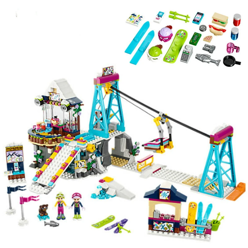 Legoings Замок принцессы Девушки Belle Ариэль Эльза цифры кирпичи девушки друзья дом
