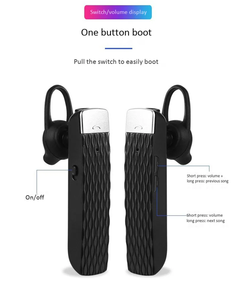 Smart Wireless Bluetooth Real Time Voice Translation Bluetooth Headset Headphone 33 languages simultaneous for Spanish Russian