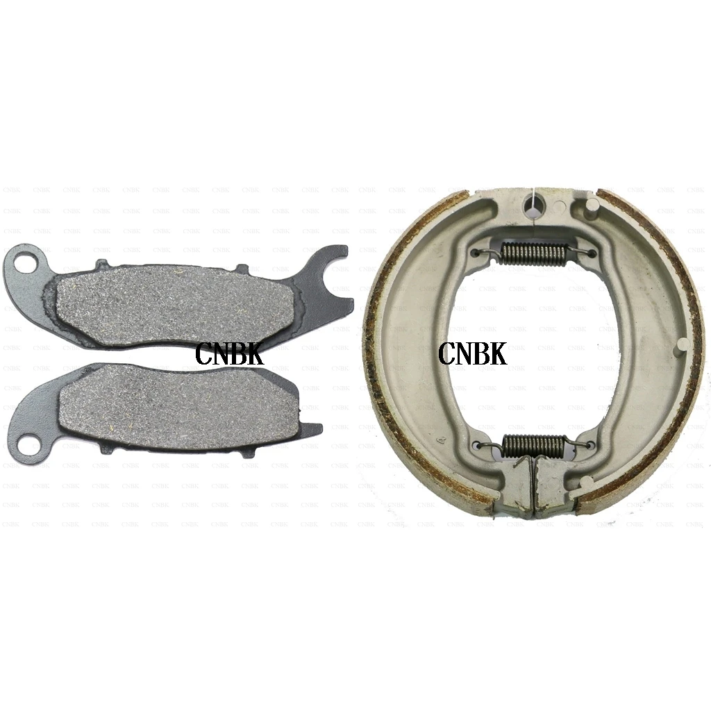 Semi Metallic SET Тормозные колодки барабанный башмак набор подходит для HONDA CBF 125 2009- передний задний Onroad - Цвет: Semi Metallic SET