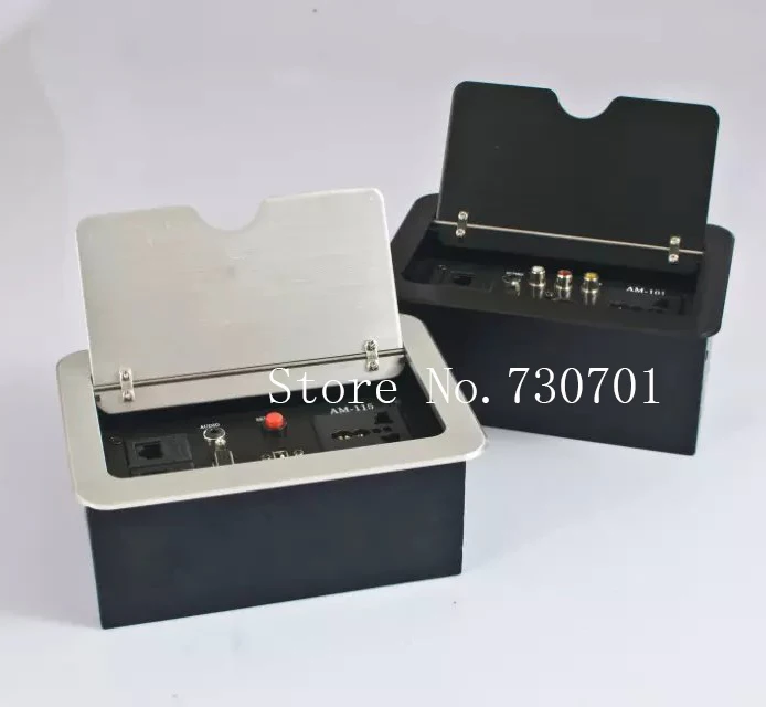 Verkaufen Desktop Versteckte Lan Outlet Lipe Up Für Konferenz System RCA HDMI Rj45 Buchse, EU/USA/UK/AU/Universal Etc Power