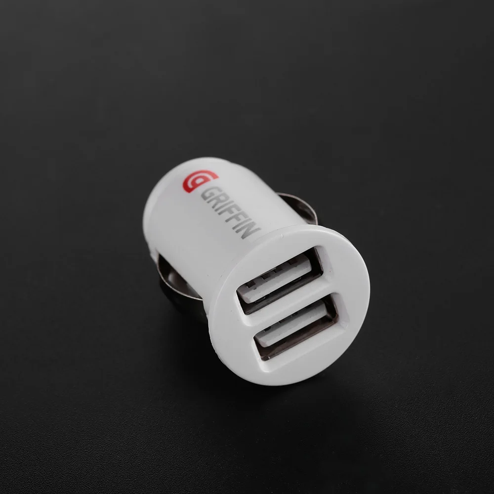 Мини автомобиль грузовик двойной 2 Порт USB зарядное устройство адаптер для