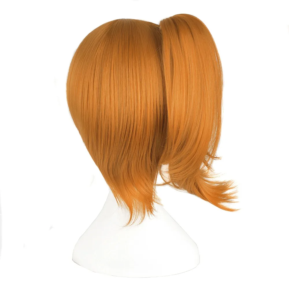 LoveLive! Kousaka Honoka парик для косплея Играть парики Хэллоуин вечерние волосы игр 40 см