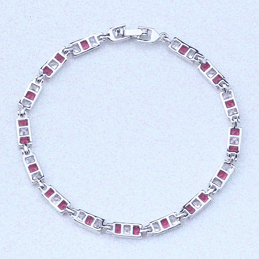 Браслет женский с кристаллами и фианитами | Украшения аксессуары