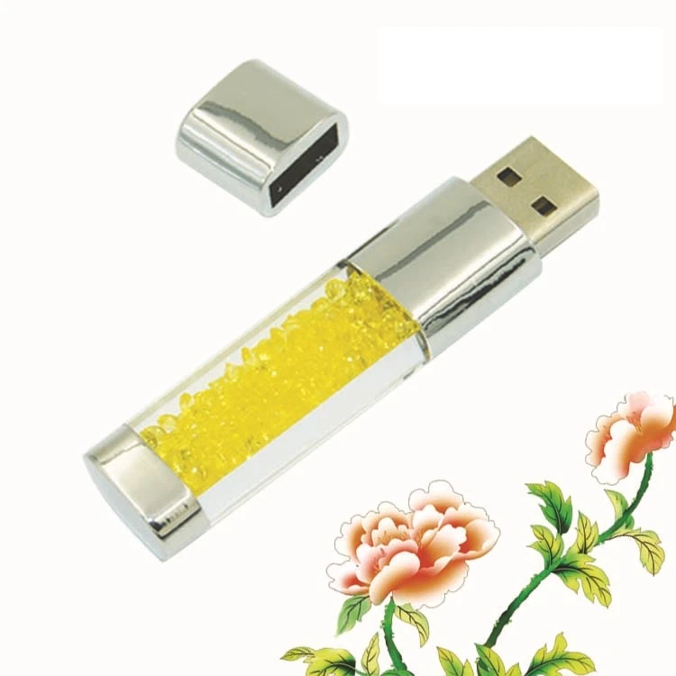 Usb флеш накопитель с кристаллами и стразами 16 ТБ 64 ГБ|flash drive 64gb|usb flash 64gbflash |