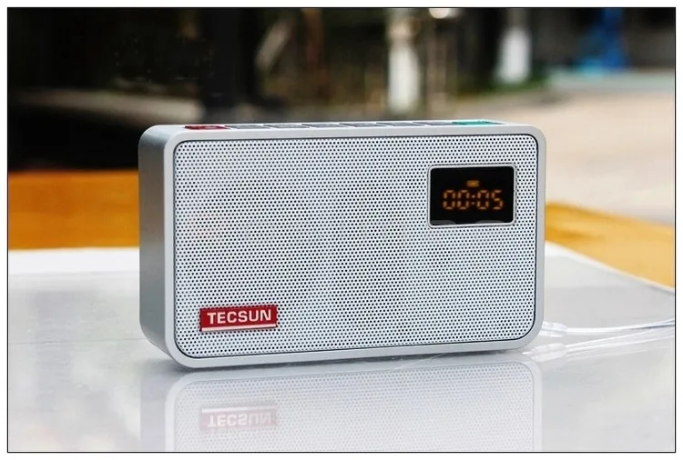 Tecsun ICR-100 ICR100 аудио рекордер плеер регистратор эфира мини радио FM радио TF карта памяти SD, динамик портативное радио