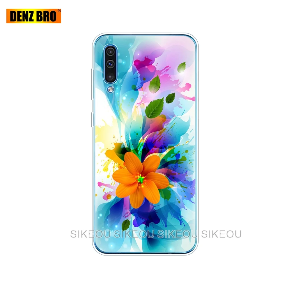 34788 Для samsung Galaxy A50 силиконовый прозрачный Футляр задняя крышка чехол для телефона для samsung A50 A505 A505F SM-A505F мягкий чехол 6,4 - Цвет: 34788