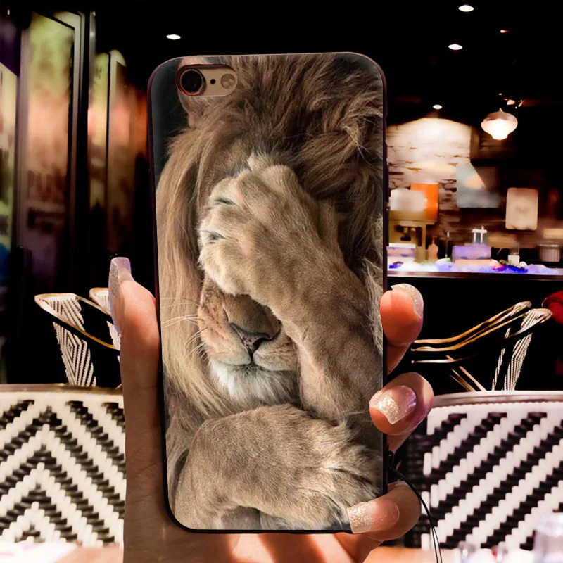 Чехол для телефона MaiYaca Lion Alpha Male Cub для iphone 11 Pro 11 Pro Max 8 7 6 6S Plus X 5s SE XR - Цвет: 9