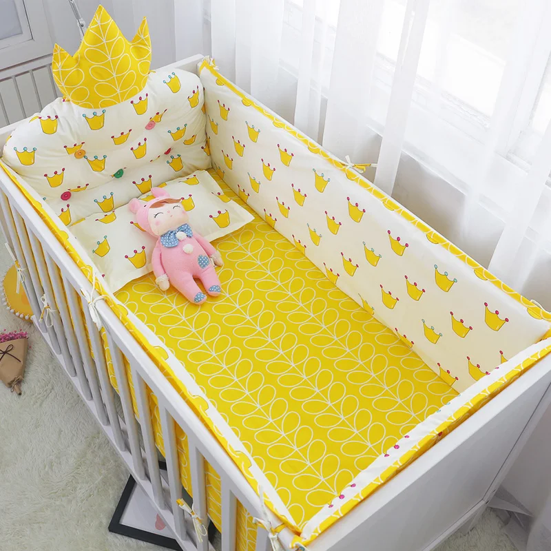 6 шт./компл. маленькая лошадка качалка большой Корона кроватки подголовник и