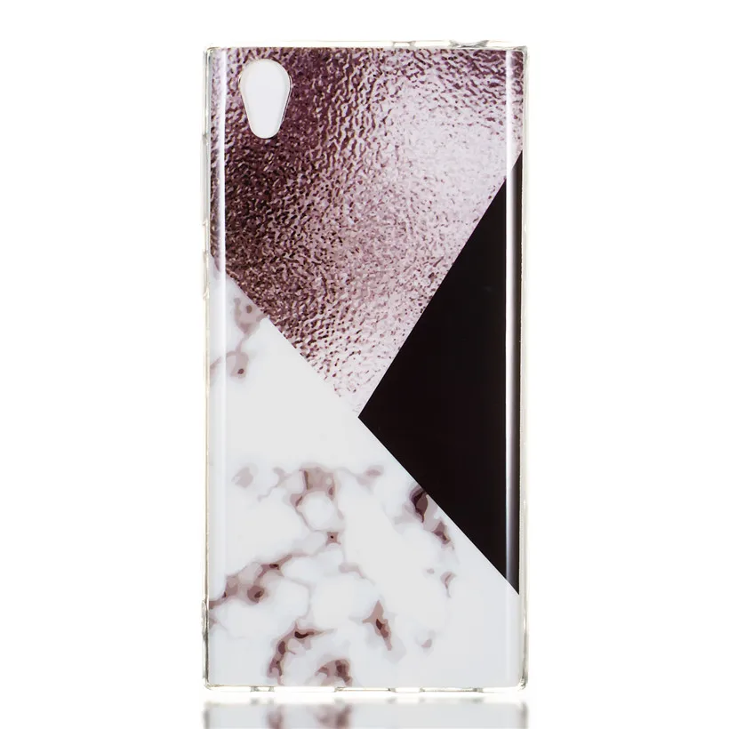 HEMASOLY Marble Case For Sony Xperia L1 E6 Dual G3311 G3312 G3313 Silicone Luxury Pattern Soft TPU Back Cover |