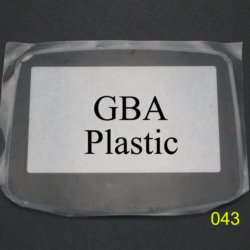 Пластиковый стеклянный экран YuXi для GB GBC GBA SP Gameboy улучшенная цветная Защита