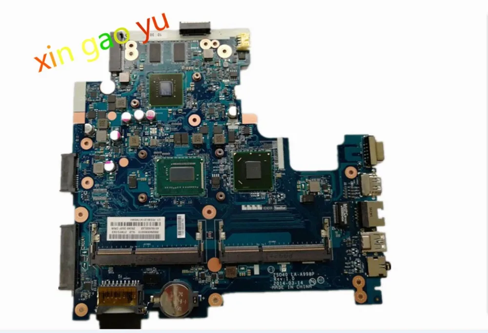 

766645-501 ZSO40 LA-A998P SR0N9 материнская плата для ноутбука для hp 14-R 240 G3 материнской I3-3217U DDR3L