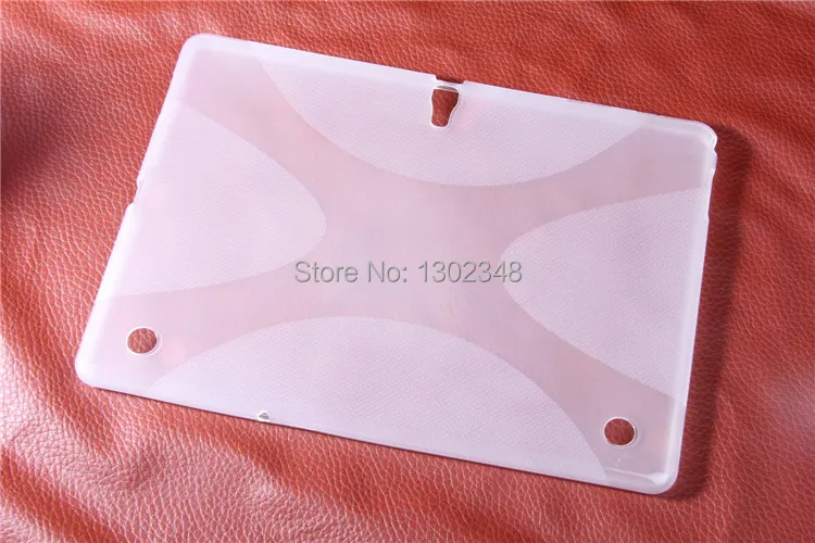 Противоскользящий чехол X Line из мягкого силикона резины ТПУ геля для Samsung Galaxy Tab S 10