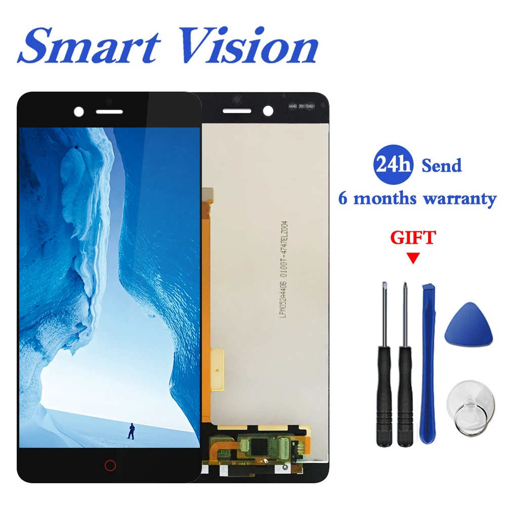 ЖК дисплей и сенсорный экран 5 2 дюйма для ZTE nubia Z11 mini S NX549J NX549J|Экраны мобильных