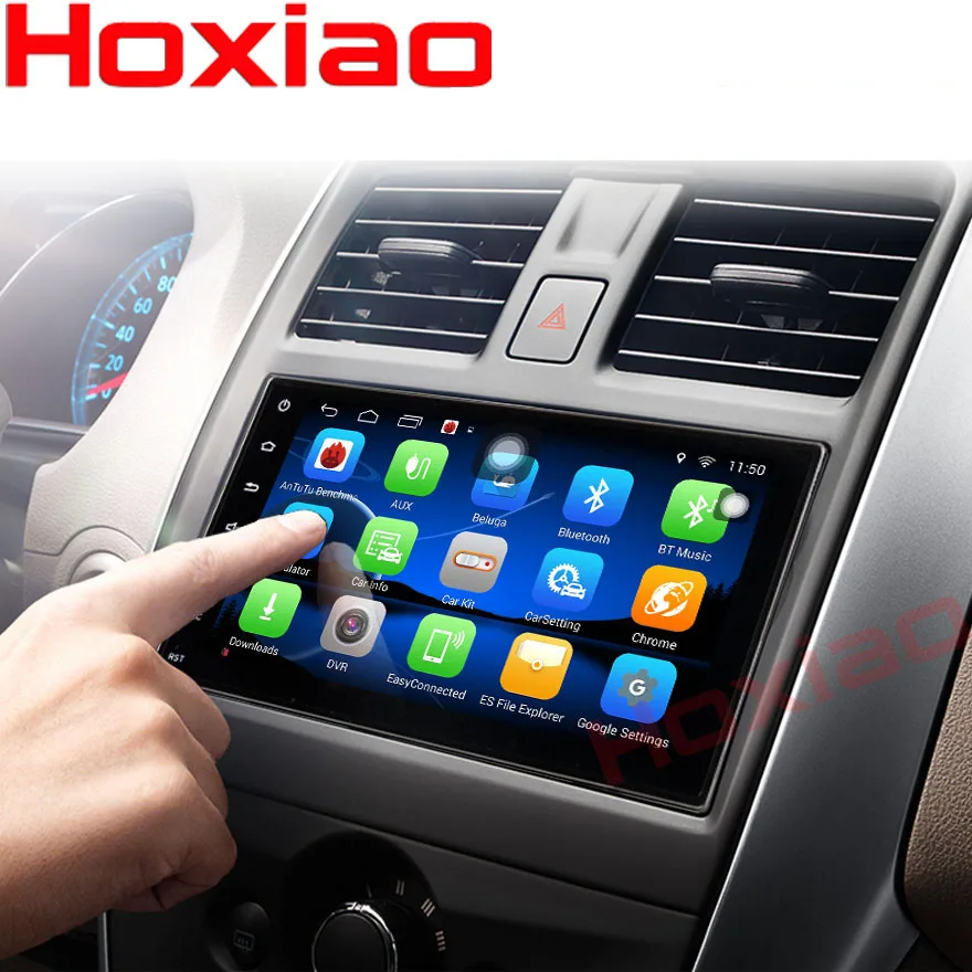 2 din Android 7,1 четырехъядерный радио gps Мультимедиа Навигация Аудио для Nissan VW BYD TOYOTA ISO HD 7 дюймов 2din автомобильный dvd-плеер