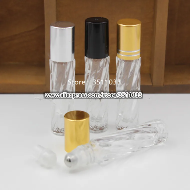 3 мл прозрачное стекло ролл на бутылках роликовые шарики косметические