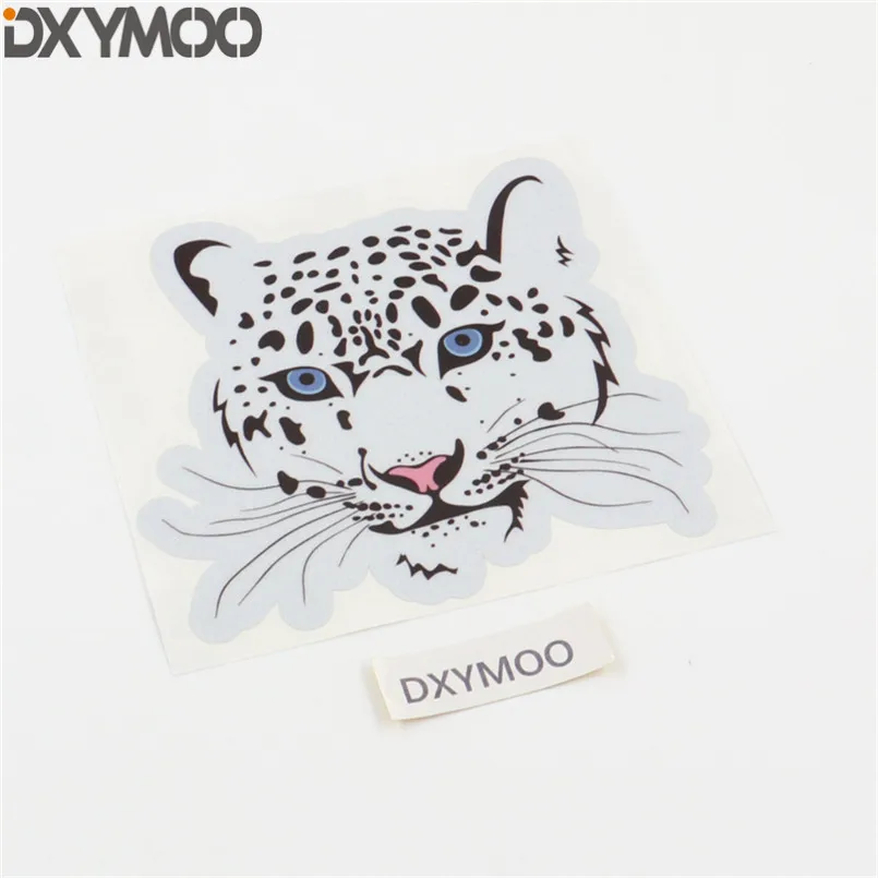 Car Styling Vinyl Decal Auto Truck Body Window Tail Sticker Bumper for Animal Snow Leopard Blue Eyes | Автомобили и мотоциклы