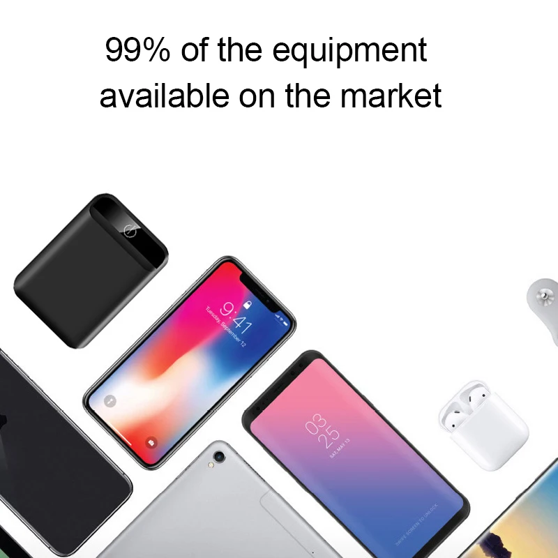 10000 мАч, двойной USB мини внешний аккумулятор, портативное зарядное устройство, 10000 мАч, 18650 батарея, упаковка для Xiaomi bateria externa power Bank, Pover bank