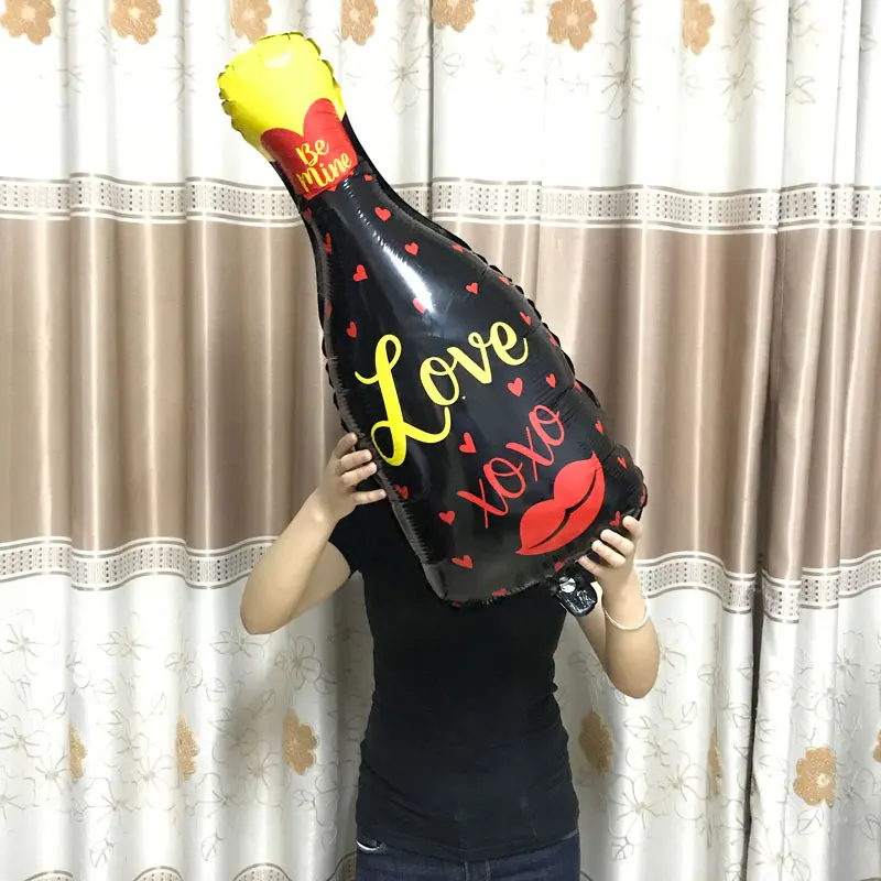 X-O Bottle Свадебные украшения для жениха, невесты, баллон для невесты, чтобы быть Mr Mrs, свадебные вечерние баллоны, свадебные душевые принадлежности для вечеринки-девичника - Цвет: X-O Bottle