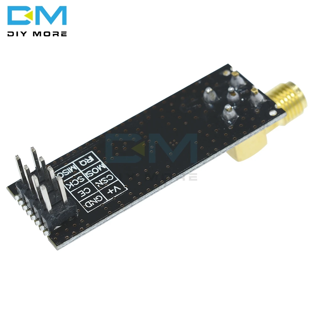 NRF24L01 + PA LNA SMA антенна беспроводной модуль связи приемопередатчика 2 4 5 ГГц 1000 м 3 6 В