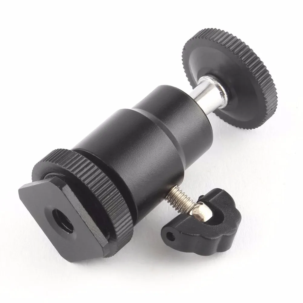 1pc Mini ball head for camera tripod ballhead For SB800 SB900 580EX II vidicon Flash Newest | Электроника