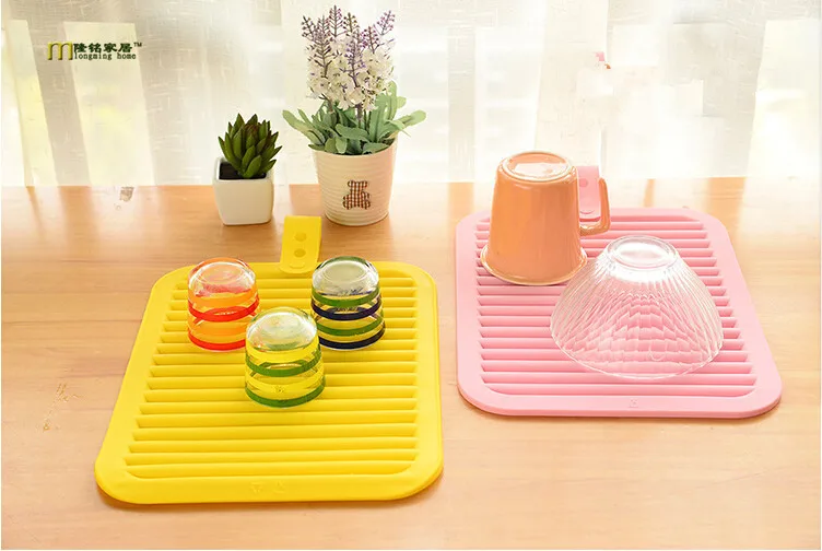 1 шт. Многофункциональный силиконовый коврик для чашки стола держатель миски Coaster