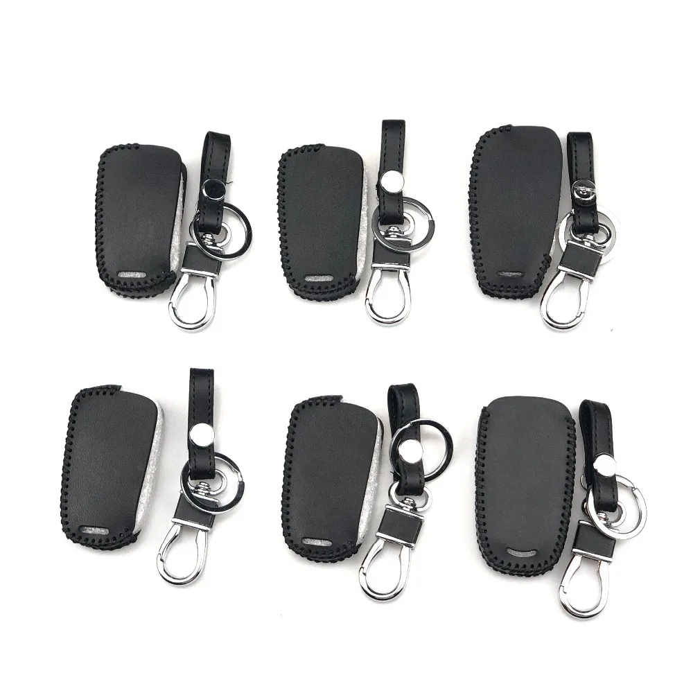 Чехол для автомобильного кожаного ключа брелок Chevrolet Volt Malibu Camaro Cobalt Orlando Spark Colorado