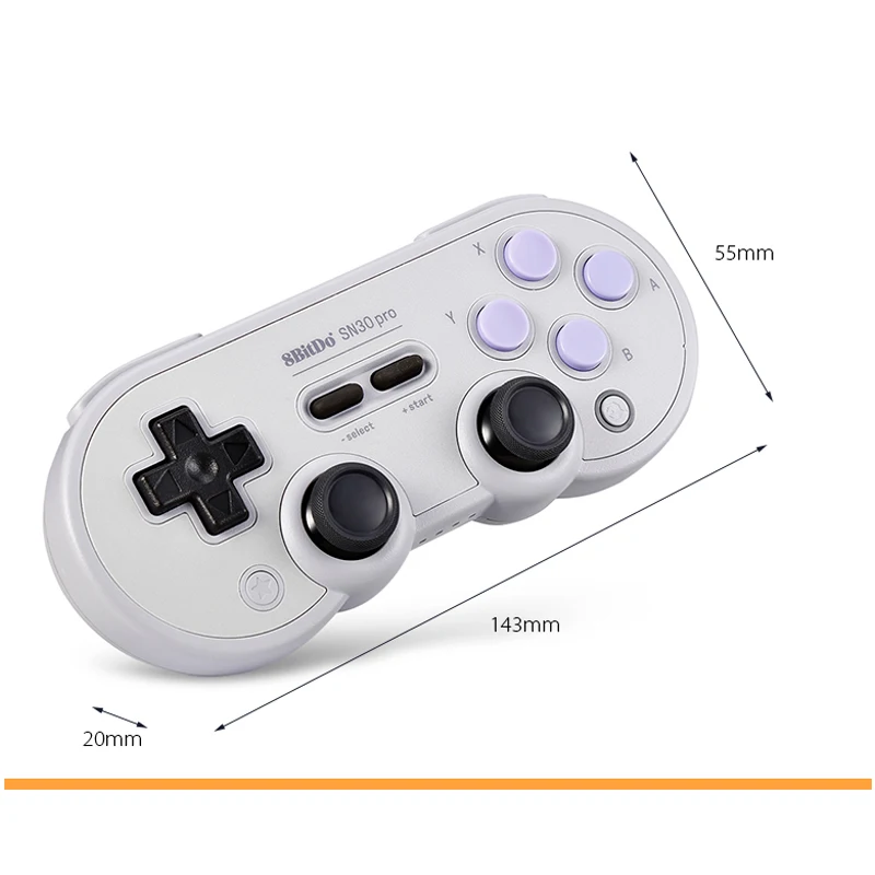 8 битдо SN30 Pro/SN30 беспроводной Bluetooth игровой контроллер радуга цвет поддержка Nintendo