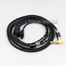 XLR сбалансированный 3 5 мм 2 8 жильный посеребренный кабель для